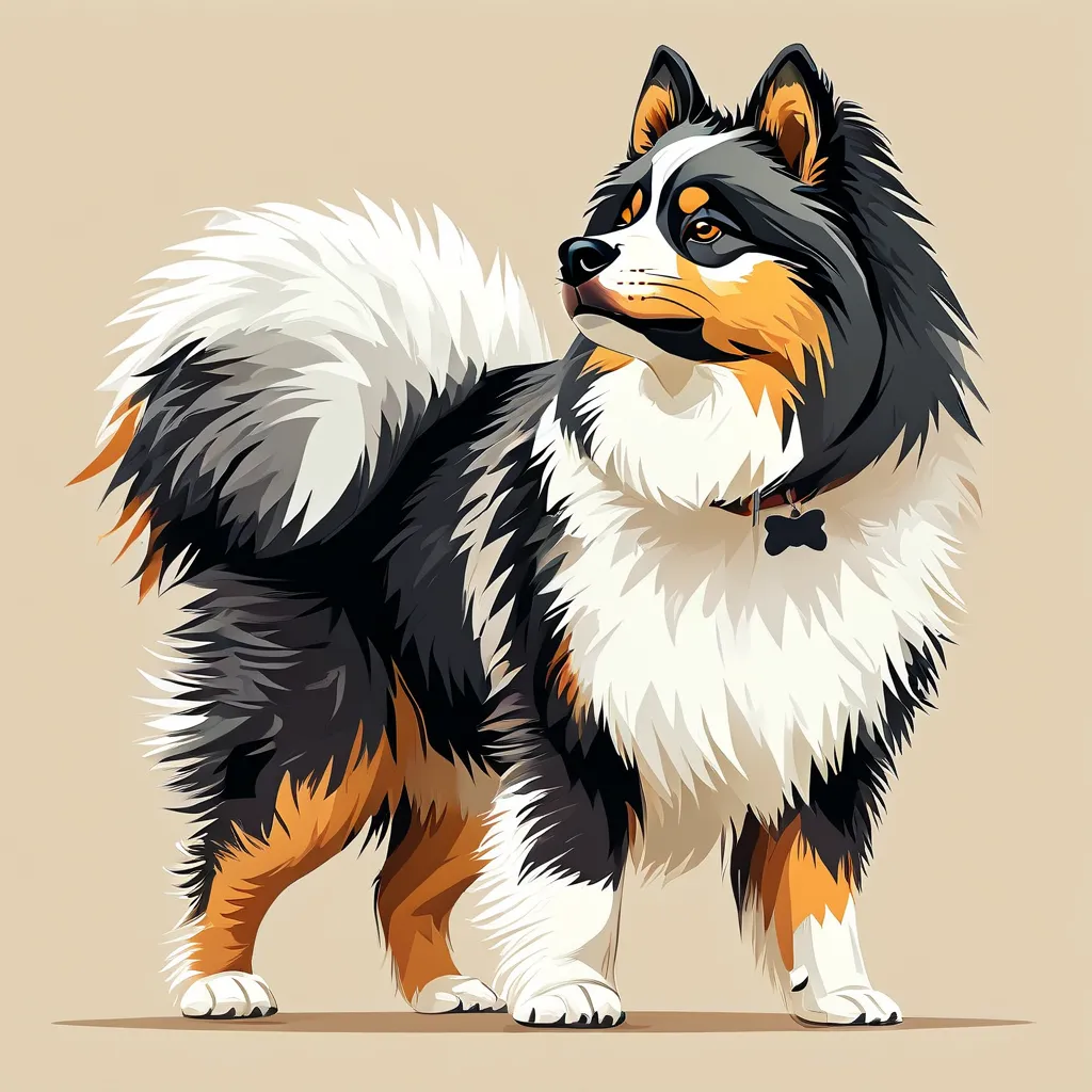 how big do pomsky get Informational