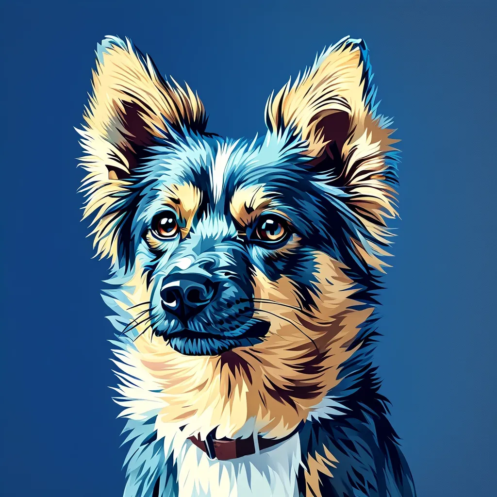 blue merle pomsky Informational