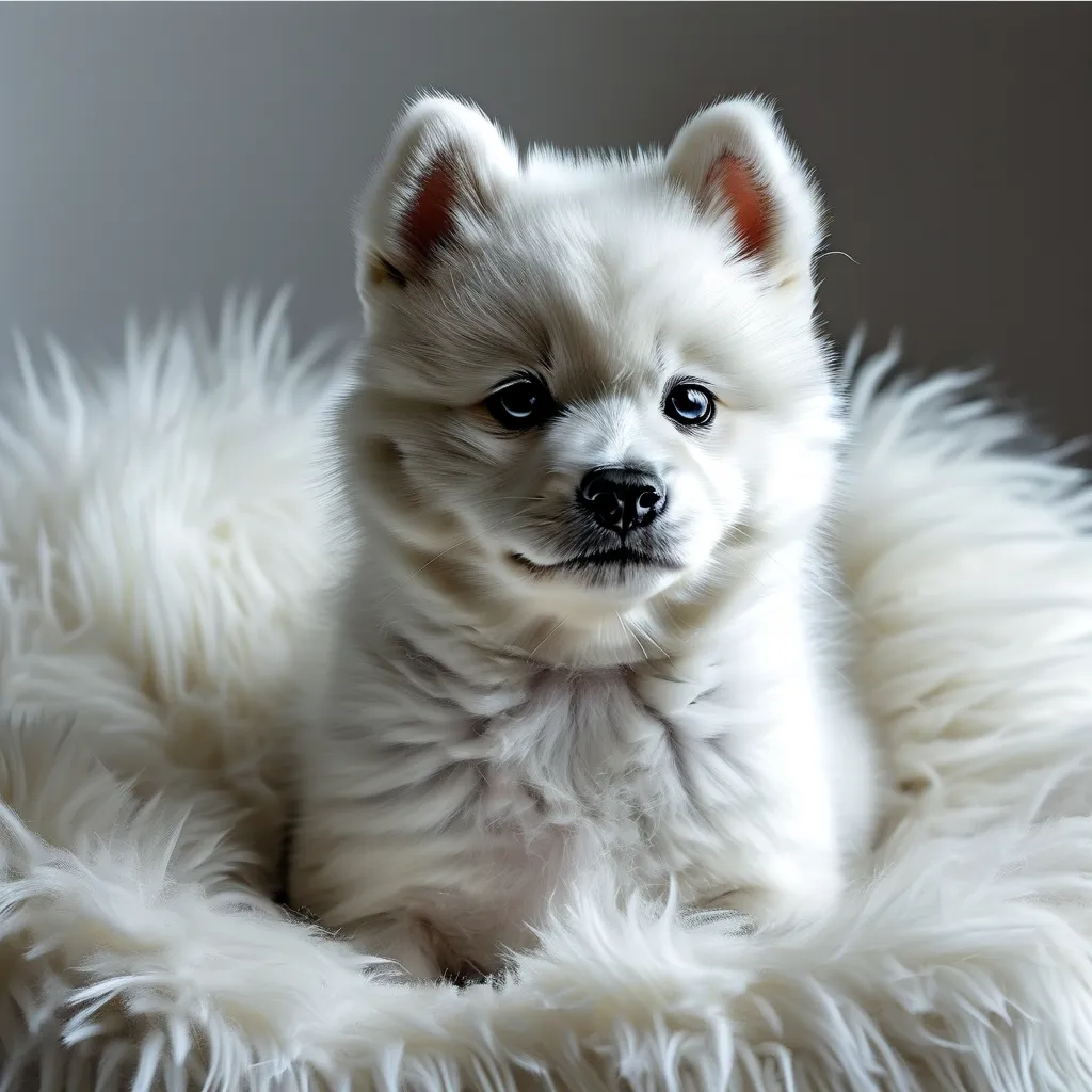 all white pomsky Informational - Featured - all white pomsky Informational