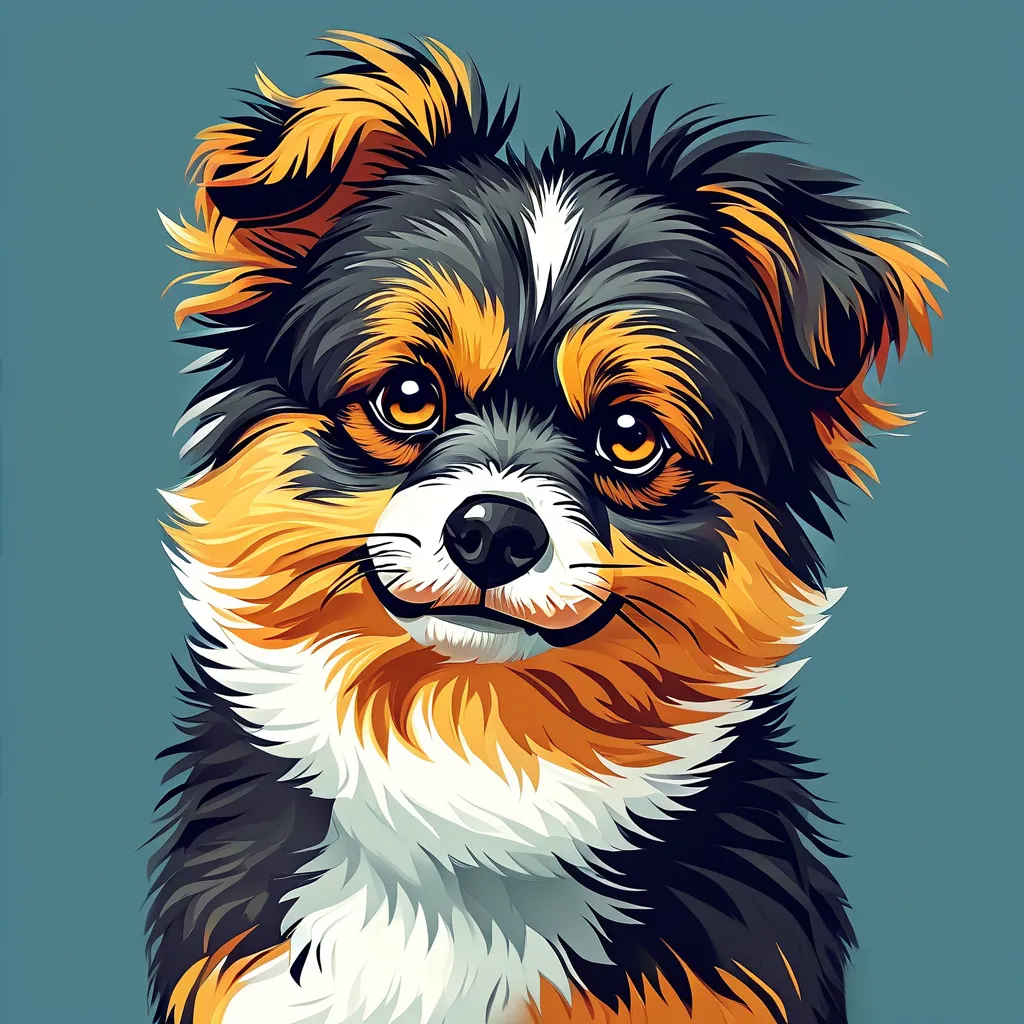 full grown mini pomsky Informational