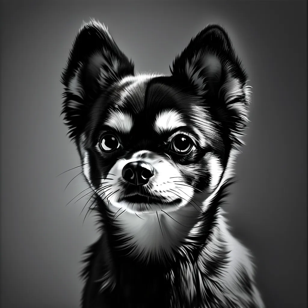 black and white pomsky Informational - Featured - black and white pomsky Informational