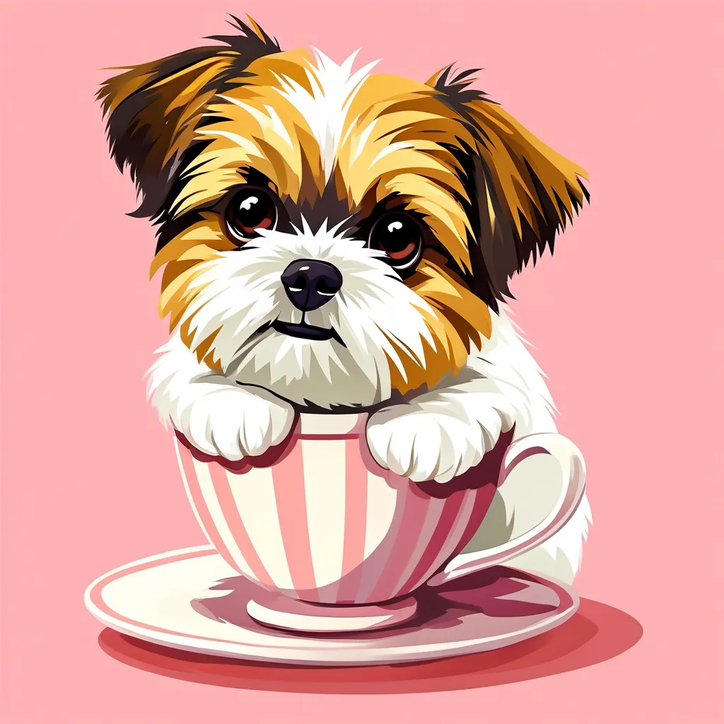 cute teacup pomsky Informational