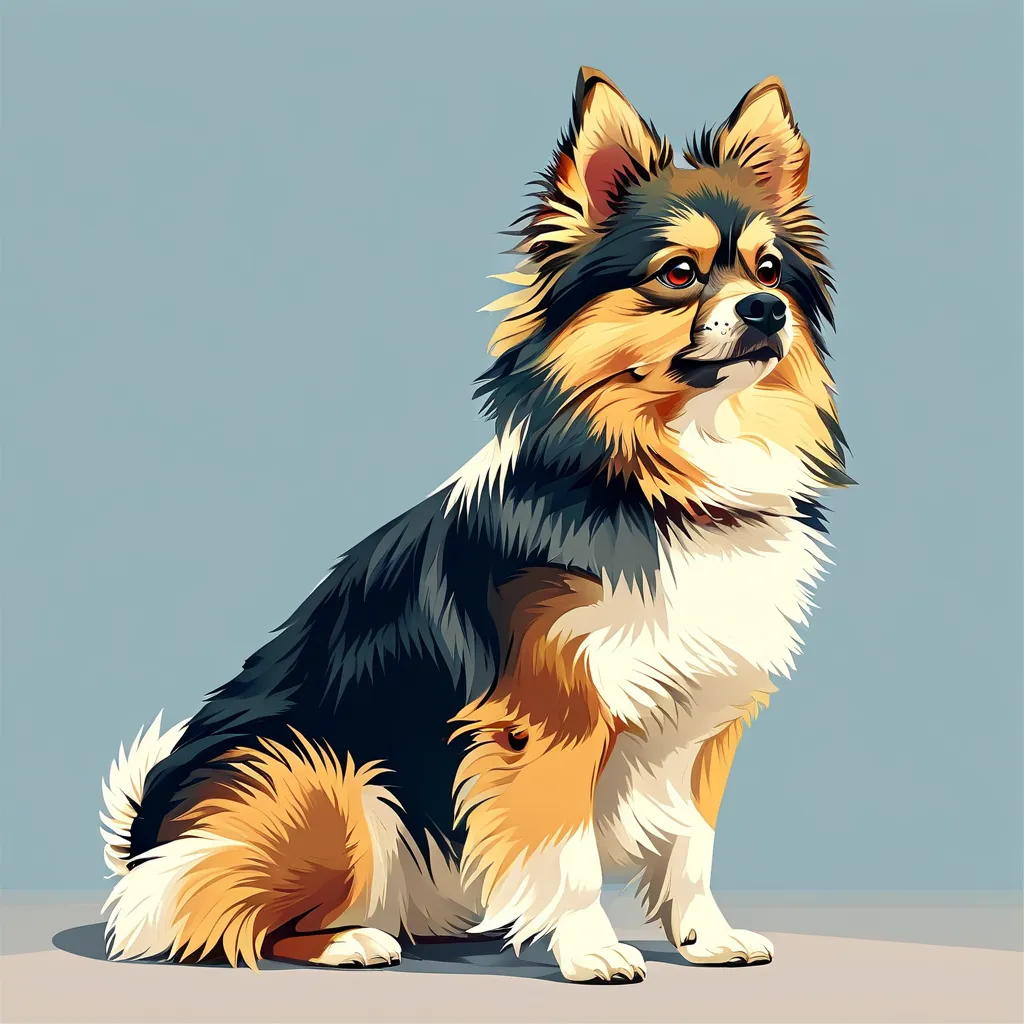 pomsky adult size Informational