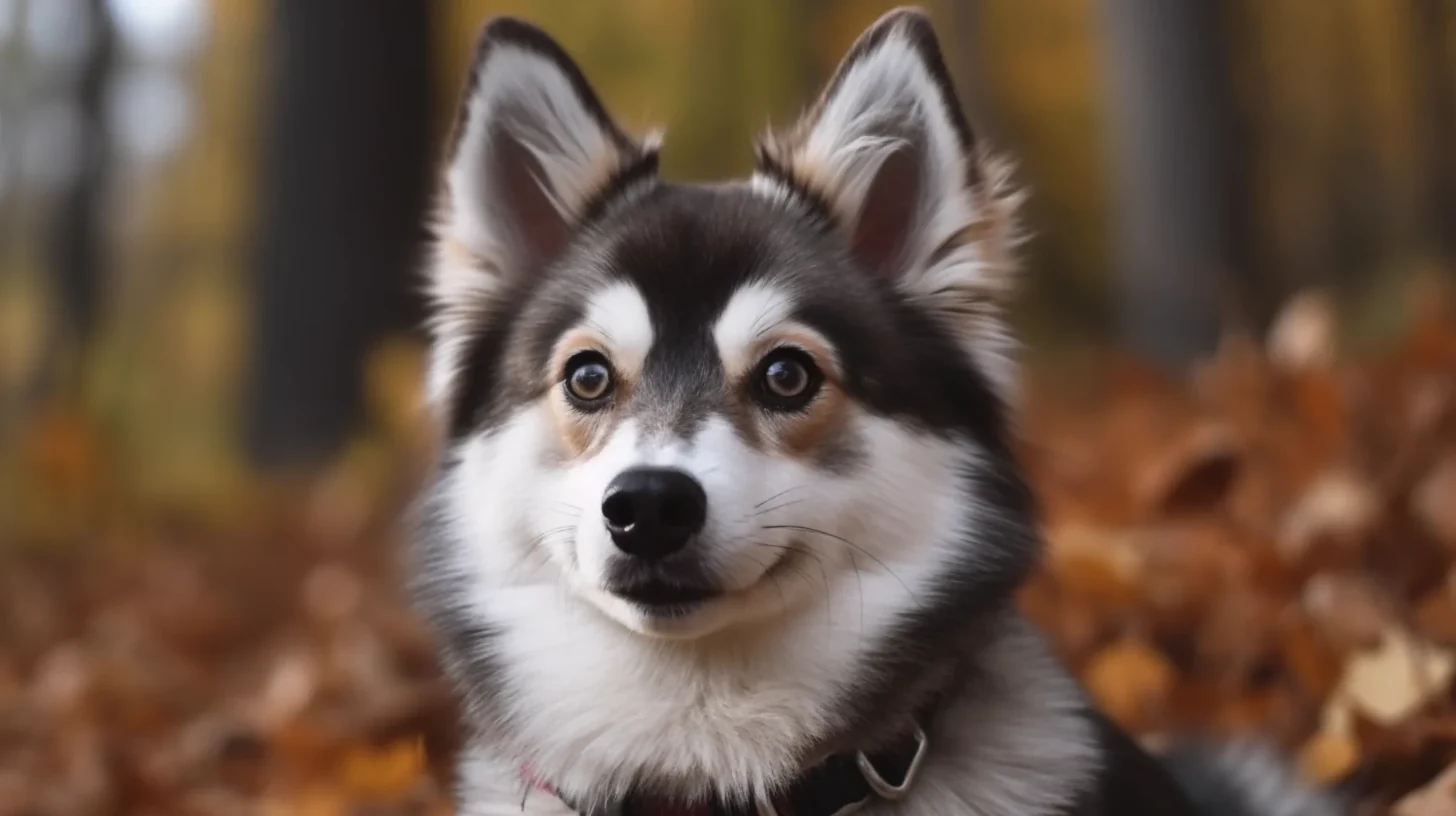 Pomsky puppy for a calm crate training routine and first-night guide