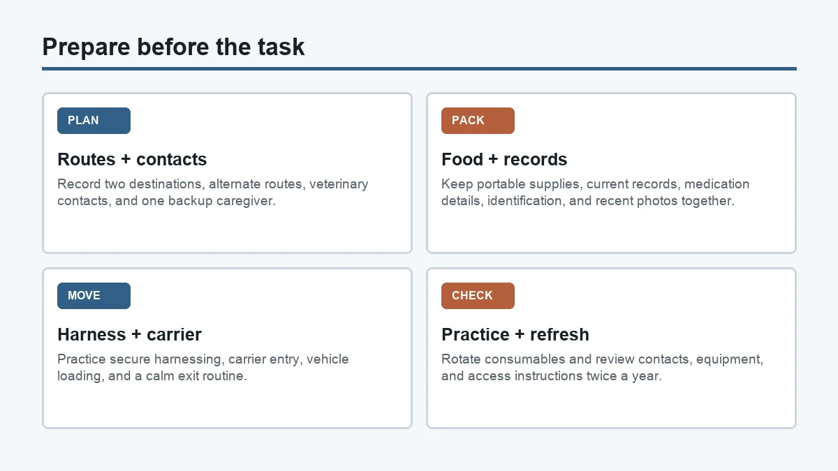 Start with risks, not a generic shopping list: practical Pomsky checklist diagram